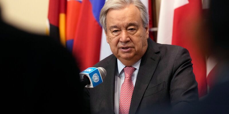 UN-Chef Guterres verurteilt die Eskalation zwischen Israel und der Huthi-Miliz im Jemen. (Archivbild) - Foto: Richard Drew/AP/dpa
