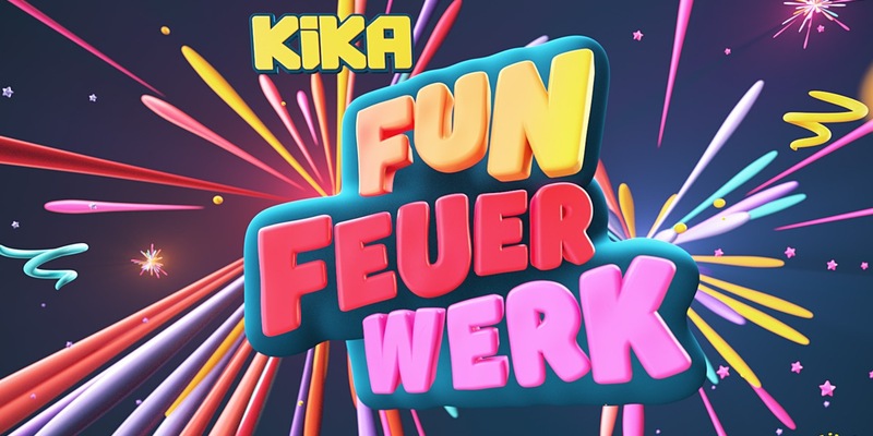 KiKA FUNFEUERWERK zu Silvester auf kika.de bis 1:00 Uhr nachts / Vom KiKA-Kinderredaktionsrat ausgewählte Filme und Serien für alle Nachtschwärmer / Abwechslungsreiches KiKA-Tagesprogramm - Foto: presseportal.de