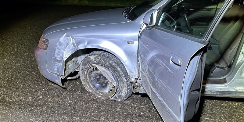 POL-PDLD: Edenkoben - Zugedröhnt von der Fahrbahn abgekommen - Foto: presseportal.de