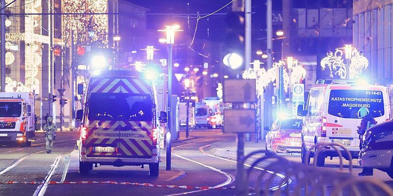 Auto rast auf Magdeburger Weihnachtsmarkt in Menschenmenge am 20.12.2024 - Foto: über dts Nachrichtenagentur