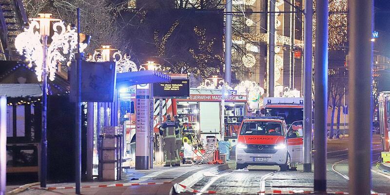 Auto rast auf Magdeburger Weihnachtsmarkt in Menschenmenge am 20.12.2024 - Foto: über dts Nachrichtenagentur