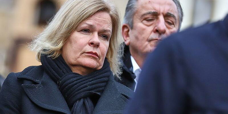 Nancy Faeser am Tatort in Magdeburg - Foto: über dts Nachrichtenagentur