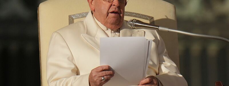 Papst Franziskus spricht von «Grausamkeit» in Gaza. (Archivbild) - Foto: Alessandra Tarantino/AP/dpa