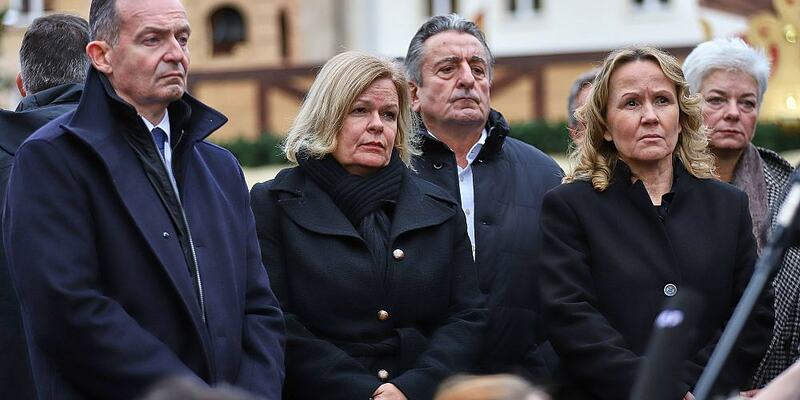 Nancy Faeser und weitere Spitzenpolitiker besuchen Tatort nach Anschlag von Magdeburg am 21.12.2024 - Foto: über dts Nachrichtenagentur