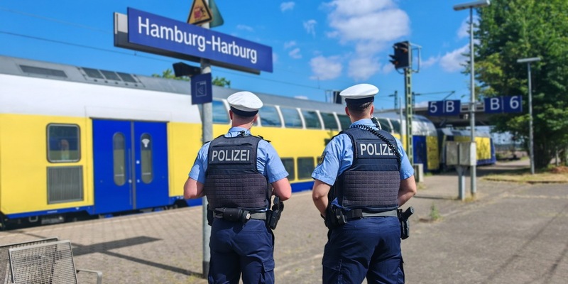 BPOL-HH: Bahnhof Harburg: Mann attackiert Bundespolizisten nach Zugfahrt ohne Fahrschein- Festnahme und Zuführung durch Bundespolizei- - Foto: presseportal.de