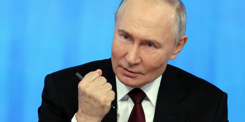 Kremlchef Wladimir Putin kündigt einen Vergeltungsschlag für Drohnenangriffe gegen die Millionenstadt Kasan an. (Archivbild) - Foto: Gavriil Grigorov/Pool Sputnik Kremlin/AP/dpa