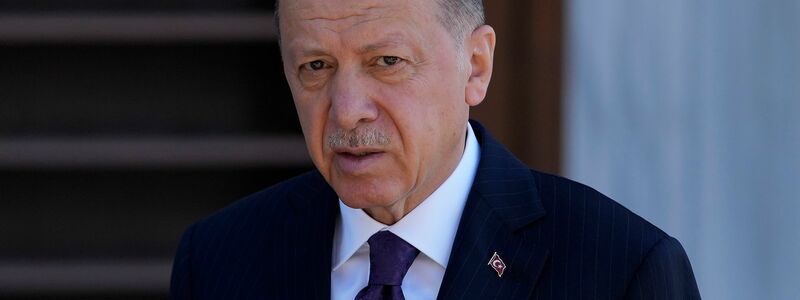 Der türkische Präsident Recep Tayyip Erdogan sprach den Familien der Opfer auf der Plattform X sein Beileid aus.  - Foto: Khalil Hamra/AP/dpa