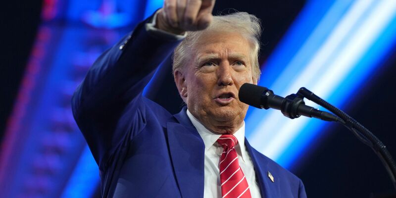 Der künftige US-Präsident Donald Trump hält wenig von Energiegewinnung durch Windkraft. - Foto: Rick Scuteri/FR157181/AP/dpa