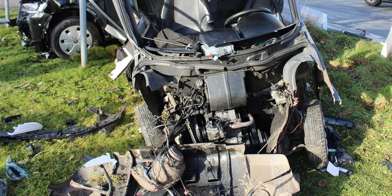 POL-MI: Kollision im Kreuzungsbereich - Foto: presseportal.de