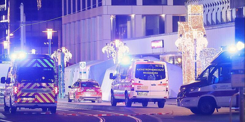 Auto rast auf Magdeburger Weihnachtsmarkt in Menschenmenge am 20.12.2024 - Foto: über dts Nachrichtenagentur