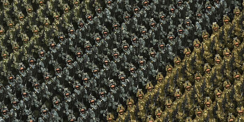 Erstmals soll ein unter russischer Fahne kämpfender Soldat aus Nordkorea im Ukraine-Krieg in Gefangenschaft geraten sein. (Archivbild) - Foto: Uncredited/KCNA via KNS/dpa