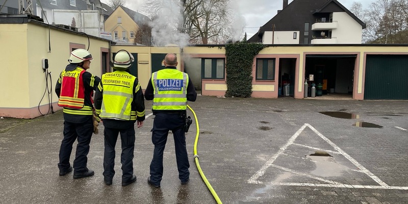 POL-PDTR: Brand in einem Nebengebäude des Blesius Garten/ Hotelbetrieb und Gastronomie laufen normal weiter - Foto: presseportal.de