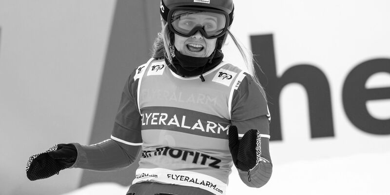 Mitte Dezember fuhr Sophie Hediger noch ein Weltcuprennen.  - Foto: Mayk Wendt/KEYSTONE/dpa