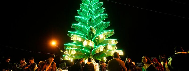 Christen feiern Weihnachten in Syrien.  - Foto: Hussein Malla/AP/dpa