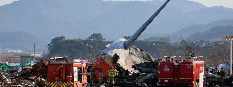 Vermutlich haben nur zwei Menschen das Unglück überlebt.  - Foto: Cho Nam-soo/Yonhap/AP/dpa