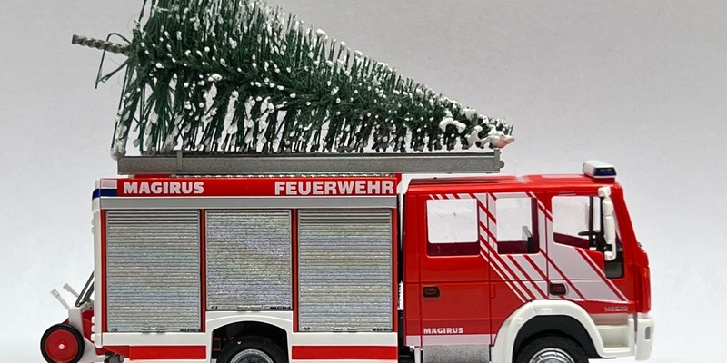 FW Beverungen: Tannenbaumsammelaktion der Jugendfeuerwehr Beverungen und Jugendfeuerwehr Herstelle - Foto: presseportal.de