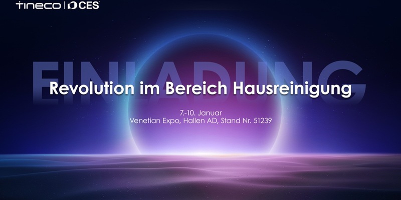 Tineco auf der CES 2025 - Ein Blick in die Zukunft der smarten Reinigungstechnologie - Foto: presseportal.de