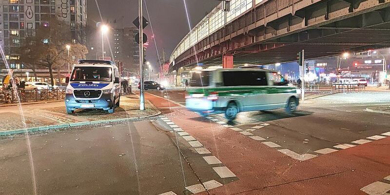 Berliner Polizei im Einsatz am 01.01.2025 - Foto: über dts Nachrichtenagentur