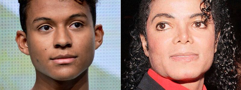 Jaafar Jackson (l), Neffe des 2009 gestorbenen «King of Pop» Michael Jackson. - Foto: -/AP/dpa