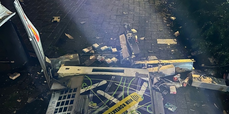 POL-SO: Sprengung eines Zigarettenautomaten - Foto: presseportal.de