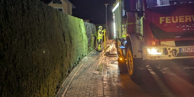 FW Lage: Ruhiger Jahreswechsel für die Feuerwehr Lage - Foto: presseportal.de