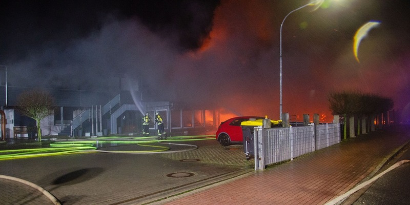 FW-RD: Unruhiger Jahreswechsel für die Feuerwehren im Kreis Rendsburg-Eckernförde - Foto: presseportal.de