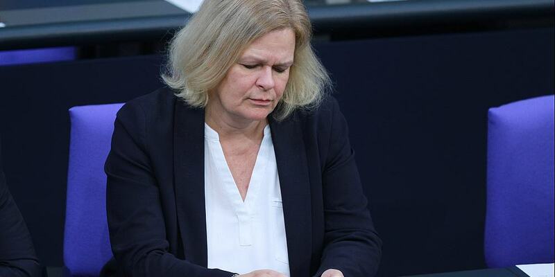 Nancy Faeser (Archiv) - Foto: über dts Nachrichtenagentur