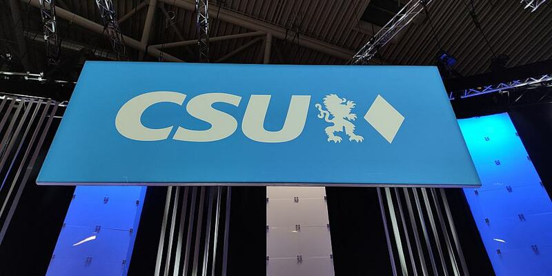 CSU-Logo auf Parteitag (Archiv) - Foto: über dts Nachrichtenagentur