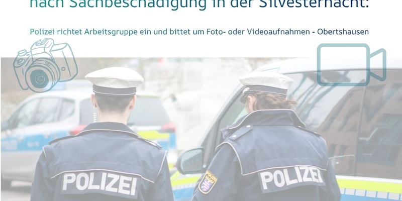 POL-OF: Erneuter Zeugenaufruf nach Sachbeschädigungen in der Silvesternacht: Polizei richtet Arbeitsgruppe ein und bittet um Foto- oder Videoaufnahmen - Foto: presseportal.de