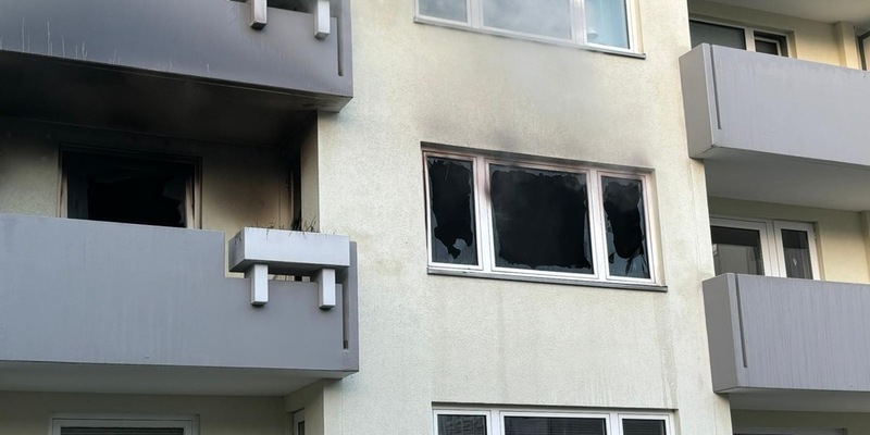 FW Bremerhaven: Wohnungsbrand im Stadtteil Lehe - Foto: presseportal.de