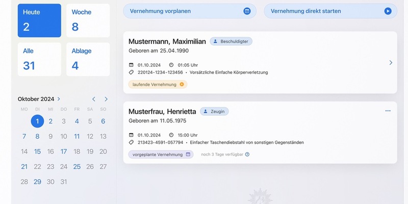 POL-LZPD: Digitalisierung bei der Polizei NRW schreitet weiter voran - LZPD NRW stellt Ermittlern die digitale Vernehmungs-App sowie landesweit 2.500 Tablets zur Verfügung - Foto: presseportal.de