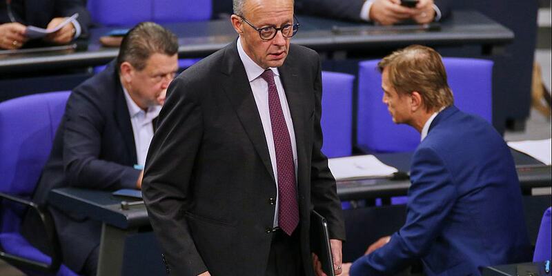 Friedrich Merz vor Abgeordneten der AfD-Fraktion (Archiv) - Foto: über dts Nachrichtenagentur