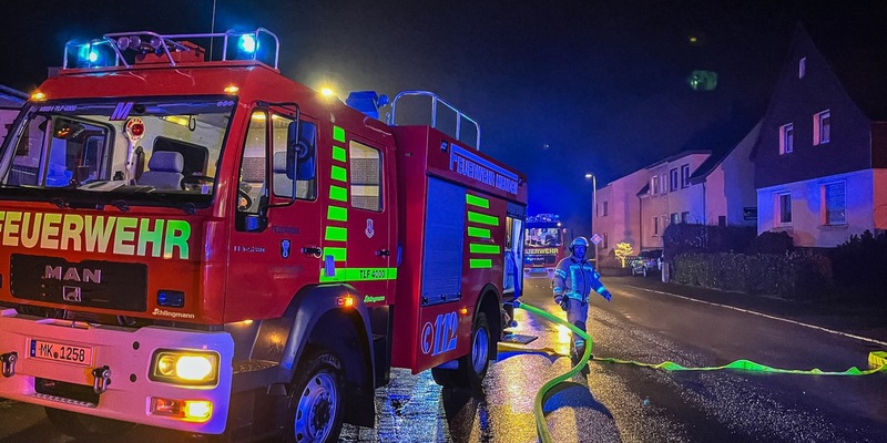 FW Menden: Vier Verletzte nach Brand in einem Wohnhaus - Foto: presseportal.de