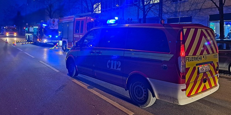FW-M: Erneut mehrere Brände in München (Stadtgebiet) - Foto: presseportal.de