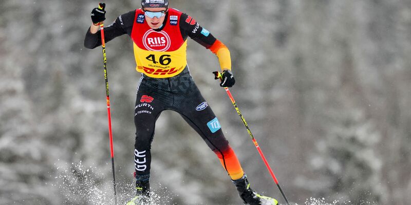 Bester Deutscher in Val di Fiemme: Friedrich Moch. - Foto: Geir Olsen/NTB Scanpix/AP/dpa