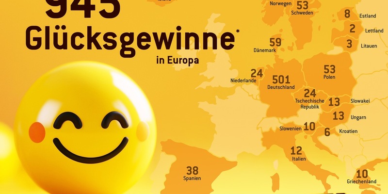 Erstmals über 100 Millionäre - Eurojackpot-Gewinnerbilanz 2024 - Foto: presseportal.de