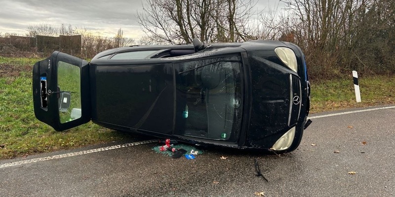 POL-PDLD: A65/AS Insheim - Zu schnell in die Ausfahrt - Foto: presseportal.de