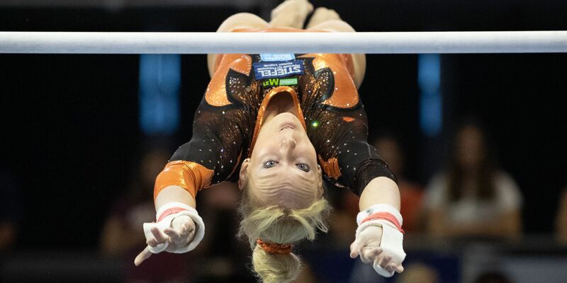 Frühere Spitzenturnerin Janine Berger: «Sagt man als Athlet etwas, ist man raus.» - Foto: Marijan Murat/dpa