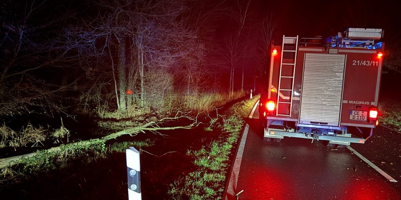 FW Flotwedel: Sturmtief Bernd sorgt für Feuerwehreinsatz bei Wiedenrode - Foto: presseportal.de