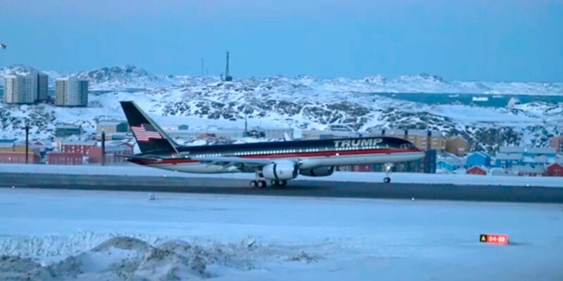 Trump Jr. richtet in Grönland Grüße von seinem Vater aus - Foto: Mads Madsen Arctic Creative/Ritzau Scanpix Foto/AP/dpa