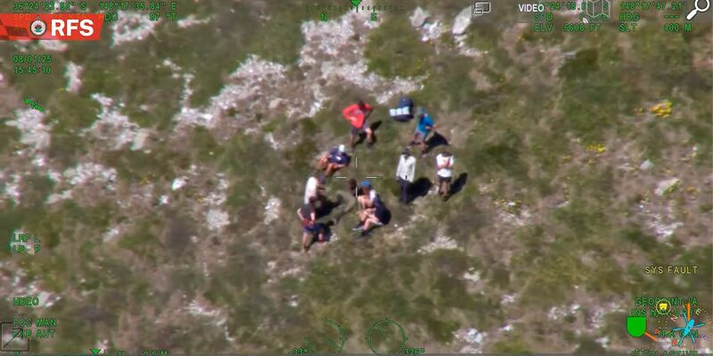 Der Student wurde nach fast zwei Wochen in der Wildnis gefunden. - Foto: Nsw Rural Fire Service/NSW Rural Fire Service/dpa
