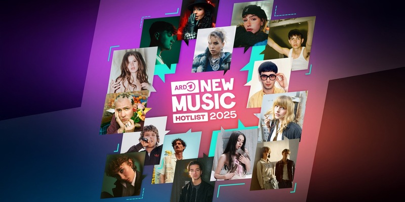 „New Music 2025“-Hotlist: Die jungen Programme der ARD und Deutschlandfunk Nova präsentieren die künftigen Musikstars - Foto: presseportal.de
