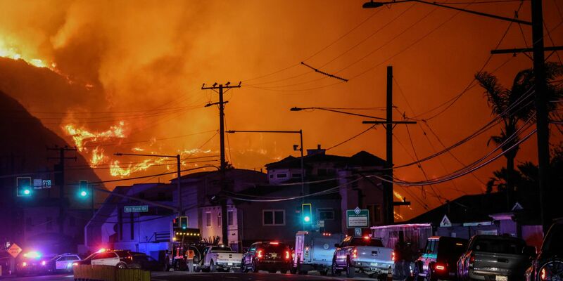 Das Madre Fire ist das bislang größte Feuer in Kalifornien in diesem Jahr.  - Foto: Amy Katz/ZUMA Press Wire/dpa