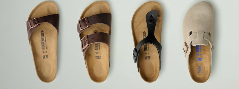 Am Bundesgerichtshof geht es um Urheberrechtsschutz für vier Klassiker des Sandalenherstellers Birkenstock. (Handout) - Foto: Birkenstock Group/dpa