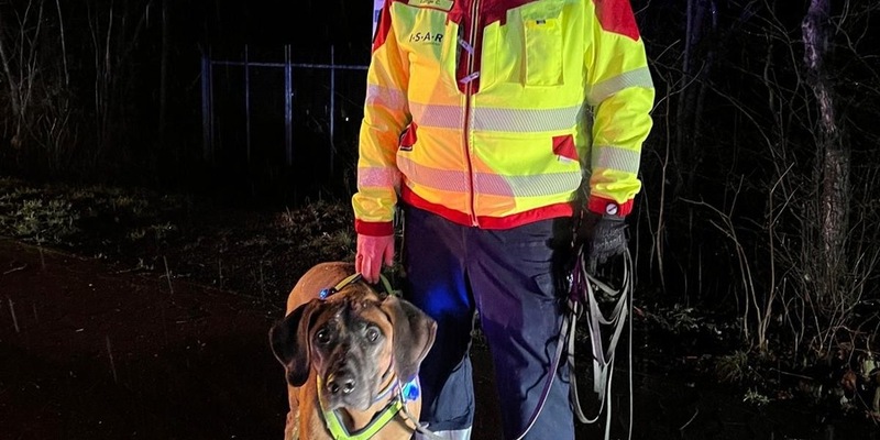 POL-NI: Suchhund findet Vermissten - Foto: presseportal.de