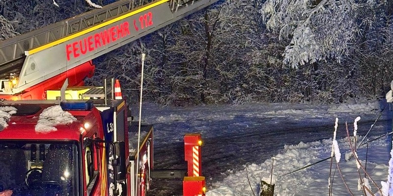 FW-EN: Schneefälle sorgen für viele Einsätze - Foto: presseportal.de