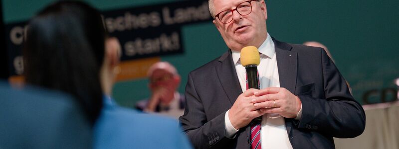 Thomas Haldenwang ist CDU-Direktkandidat für den Bundestag im Wahlkreis Wuppertal I.  - Foto: Henning Kaiser/dpa