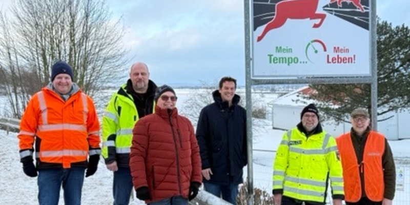 POL-NOM: Wildwarntafeln sollen Verkehrsteilnehmende zusätzlich sensibilisieren - Foto: presseportal.de