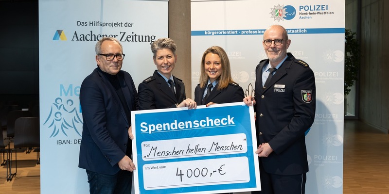 POL-AC: Adventskonzert der Polizei Aachen - Unterstützung für Hilfsinitiative Menschen helfen Menschen - Foto: presseportal.de