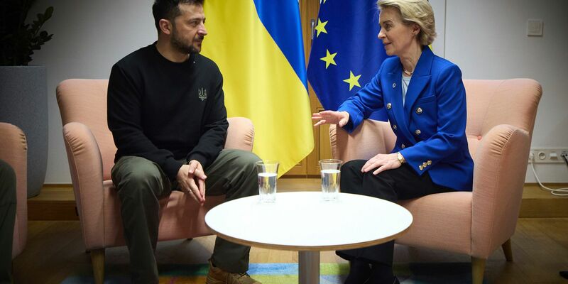 Von der Leyen bekräftigte die «unerschütterliche Unterstützung» für die Ukraine. (Archivbild) - Foto: Ukraine Presidency/Planet Pix via ZUMA Press Wire/dpa